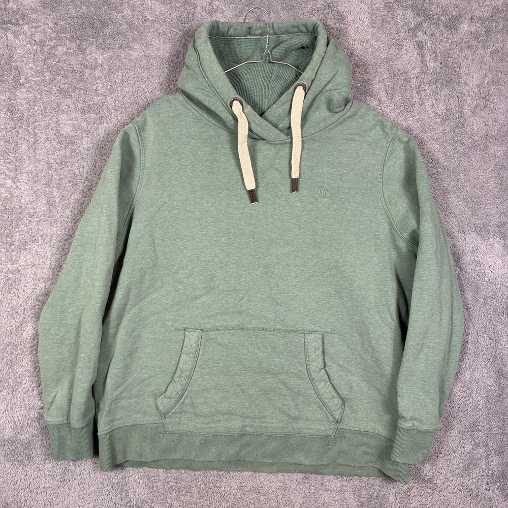 Fat Face Hoodie Women 18 (US 14) Pullover Sweatshirt Organic Cotton Fleece Heavy